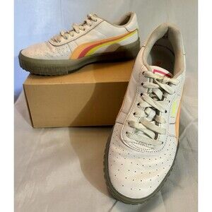 Puma Cali Neon Iced Casual Athletic Sneakers Shoes Women’s Size 8.5